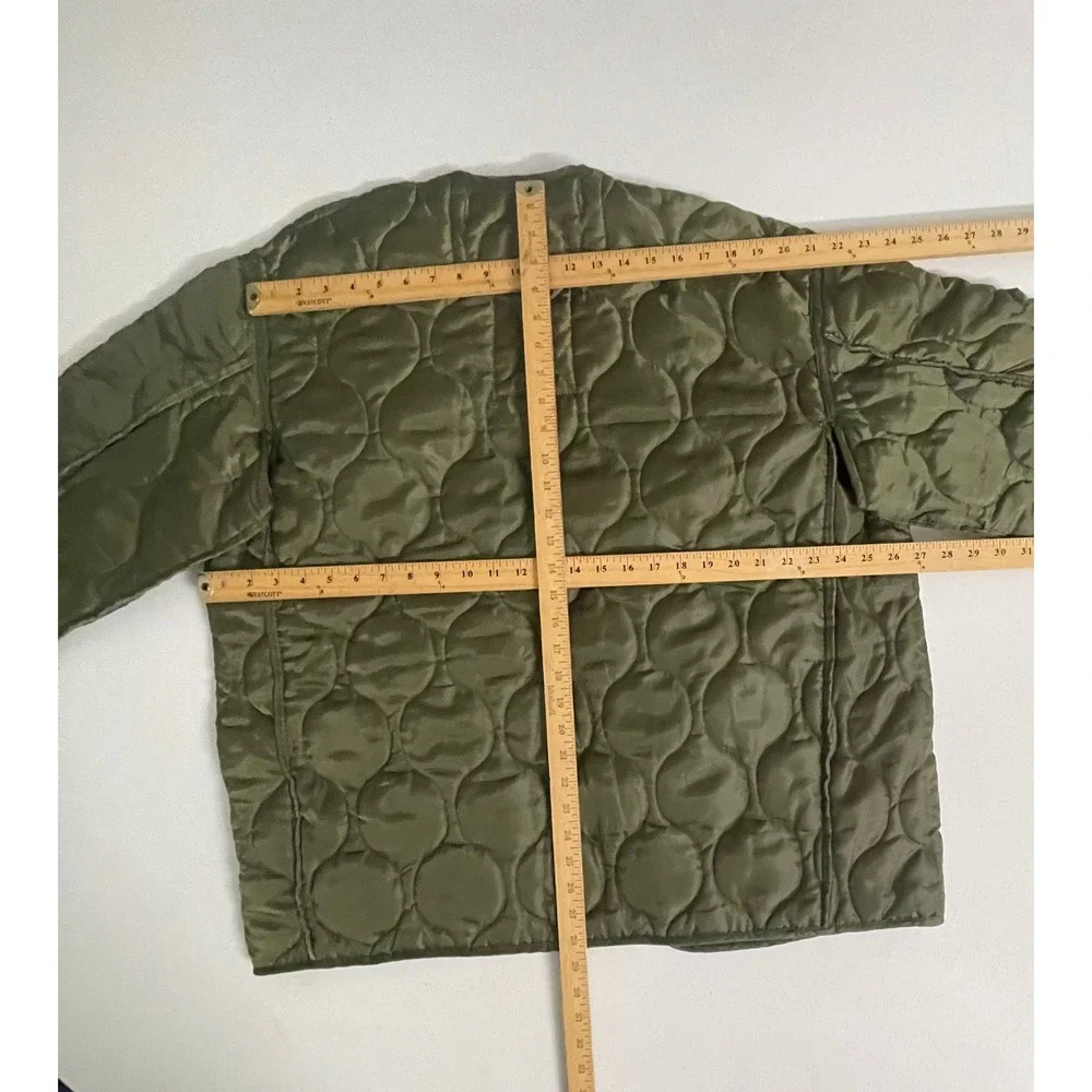 Rothco Ultra Force US Army Mens Field Coat Liner Olive Green Quilted XL Regular